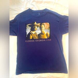 Florida Georgia Line T Shirt Can’t Say I Ain’t Country Tour Merch Shirt Large